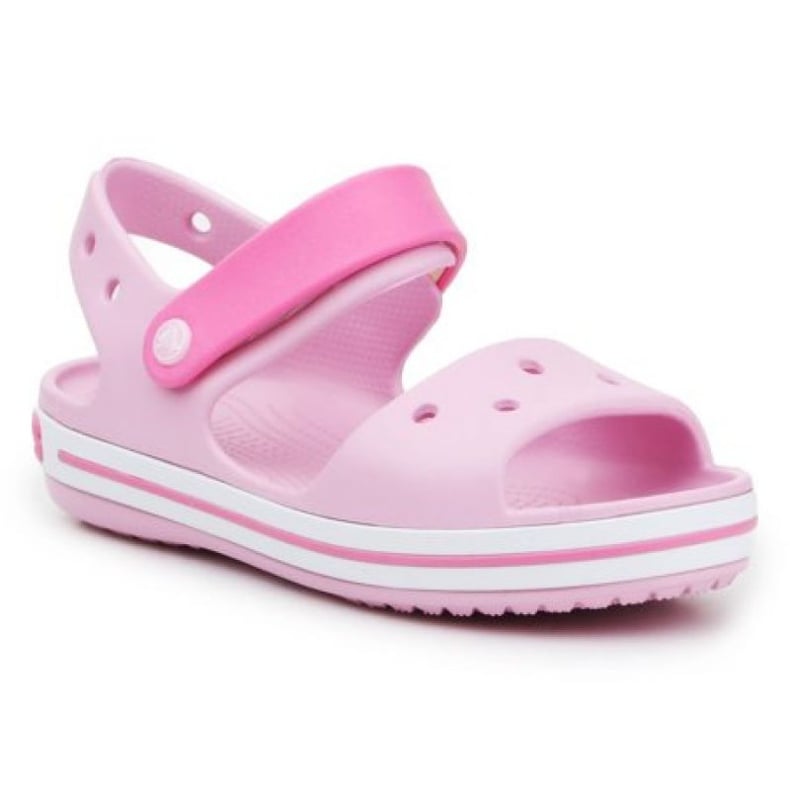 Sandały Crocs Crocband Sandal Kids 12856-6GD różowe