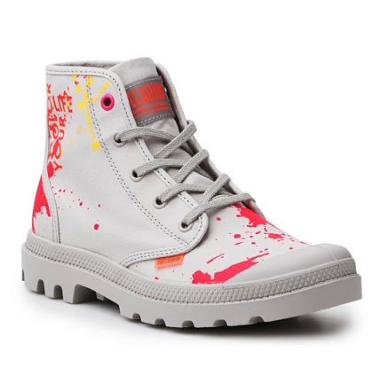 Buty Palladium Hi Explore Moon Grey Pampa W 77051-019-M szare
