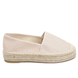 Espadryle damskie beżowe A666-ESP-1 Beige beżowy