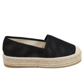 Espadryle damskie czarne A666-ESP-1 Black