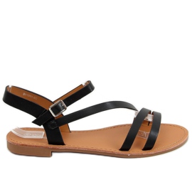 Sandałki damskie czarne BH1651-SD Black