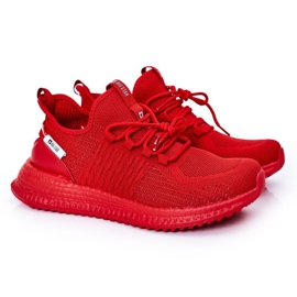 Męskie Sportowe Buty Big Star HH174275 Czerwone