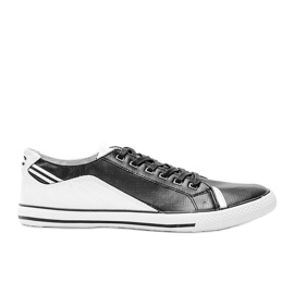 Czarne tenisówki męskie Darion