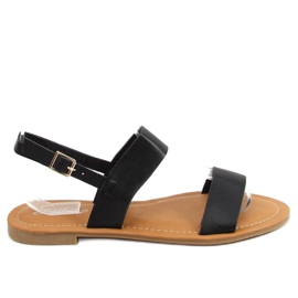 Sandałki damskie czarne FF-505 Black