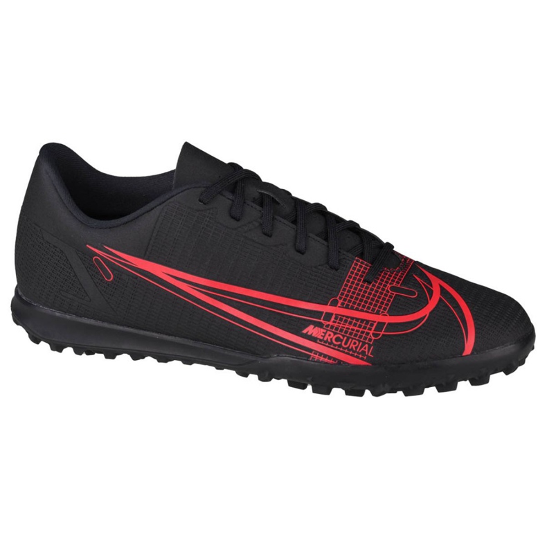 Buty Nike Mercurial Vapor 14 Club Tf M CV0985-090 czarne czarne