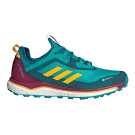 Buty do biegania adidas Terrex Agravic Flow W FV2483 wielokolorowe zielone