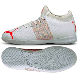 Buty piłkarskie Puma Future Z 4.1 It Jr 106404 03 białe białe
