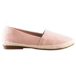 Marquiz Klasyczne Espadryle różowe