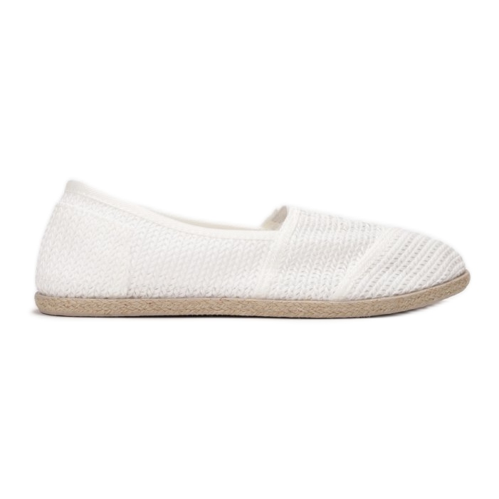 Damskie Espadryle Białe Arianna