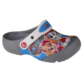 Klapki Crocs Fun Lab Paw Patrol Clog 206276-007 szare wielokolorowe