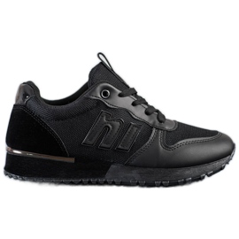 SHELOVET Klasyczne Sneakersy czarne