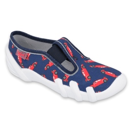Befado obuwie dziecięce  290X225 czerwone granatowe