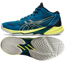 Buty siatkarskie Asics Sky Elite Ff Mt 2 M 1051A065 401 niebieskie niebieskie