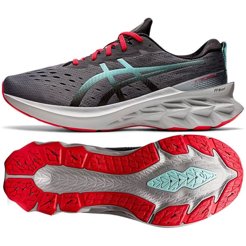 Buty do biegania Asics Novablast 2 M 1011B192 020 szare