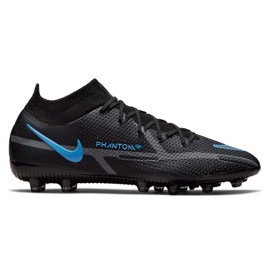 Buty piłkarskie Nike Phantom GT2 Elite Df AG-Pro M DC0749-004 czarne czarne