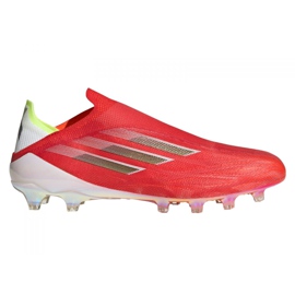 Buty piłkarskie adidas X Speedflow+ Ag M FY6872 czerwone czerwony, pomarańczowy, white