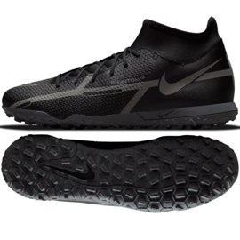 Buty piłkarskie Nike Phantom GT2 Club Dynamic Fit Tf M DC0820 004 czarne czarne