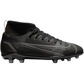 Buty piłkarskie Nike Mercurial Superfly 8 Club FG/MG Jr CV0790-004 czarne czarne