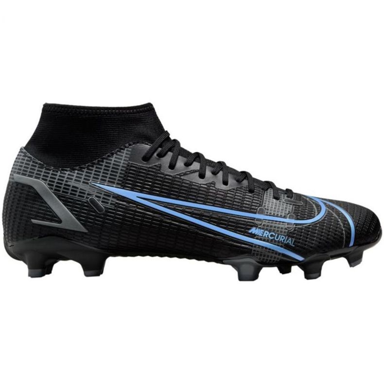 Buty piłkarskie Nike Mercurial Superfly 8 Academy FG/MG M CV0843-004 czarne czarne