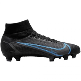 Buty piłkarskie Nike Mercurial Superfly 8 Pro Fg M CV0961-004 czarne czarne