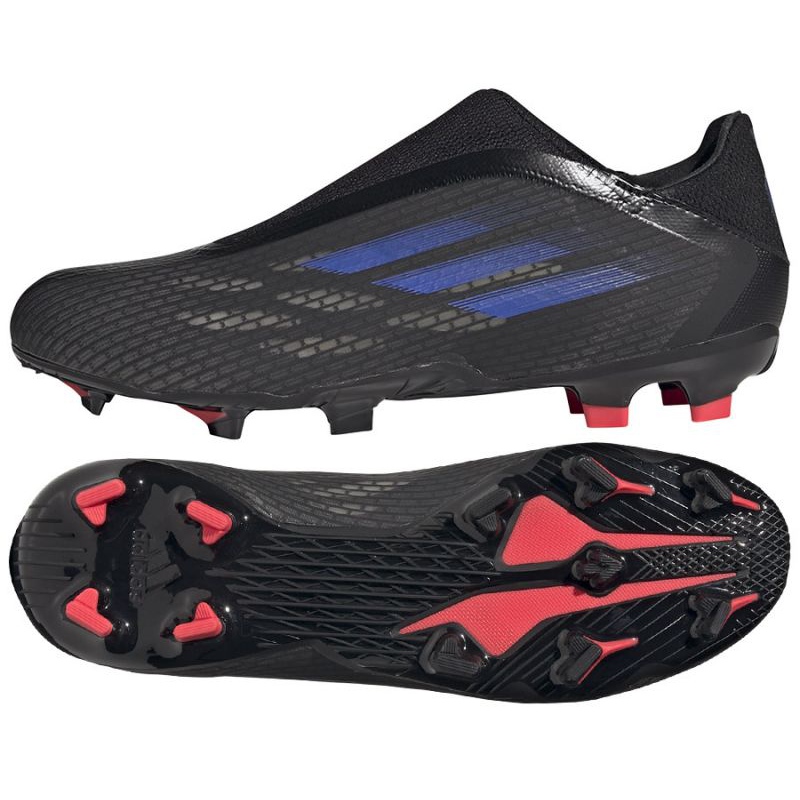 Buty piłkarskie adidas X Speedflow.3 Ll Fg M FY3273 czarne czarne