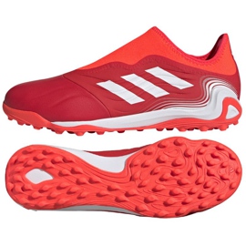 Buty piłkarskie adidas Copa Sense.3 Ll Tf M FY6169 czerwone czarne