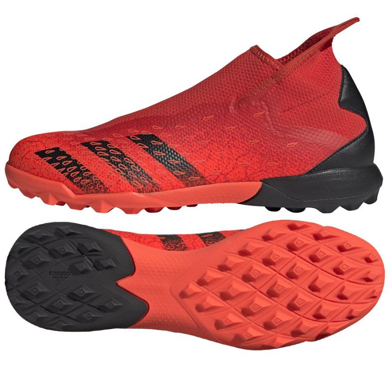 Buty piłkarskie adidas Predator Freak.3 Ll Tf M FY6300 wielokolorowe czerwone