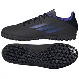 Buty piłkarskie adidas X Speedflow.4 Tf M FY3333 czarne czarne