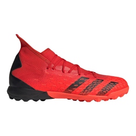 Buty adidas Predator Freak.3 Tf M FY6311 czerwone pomarańcze i czerwienie