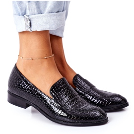 Lakierowane Mokasyny Vinceza 21-10674 Czarne