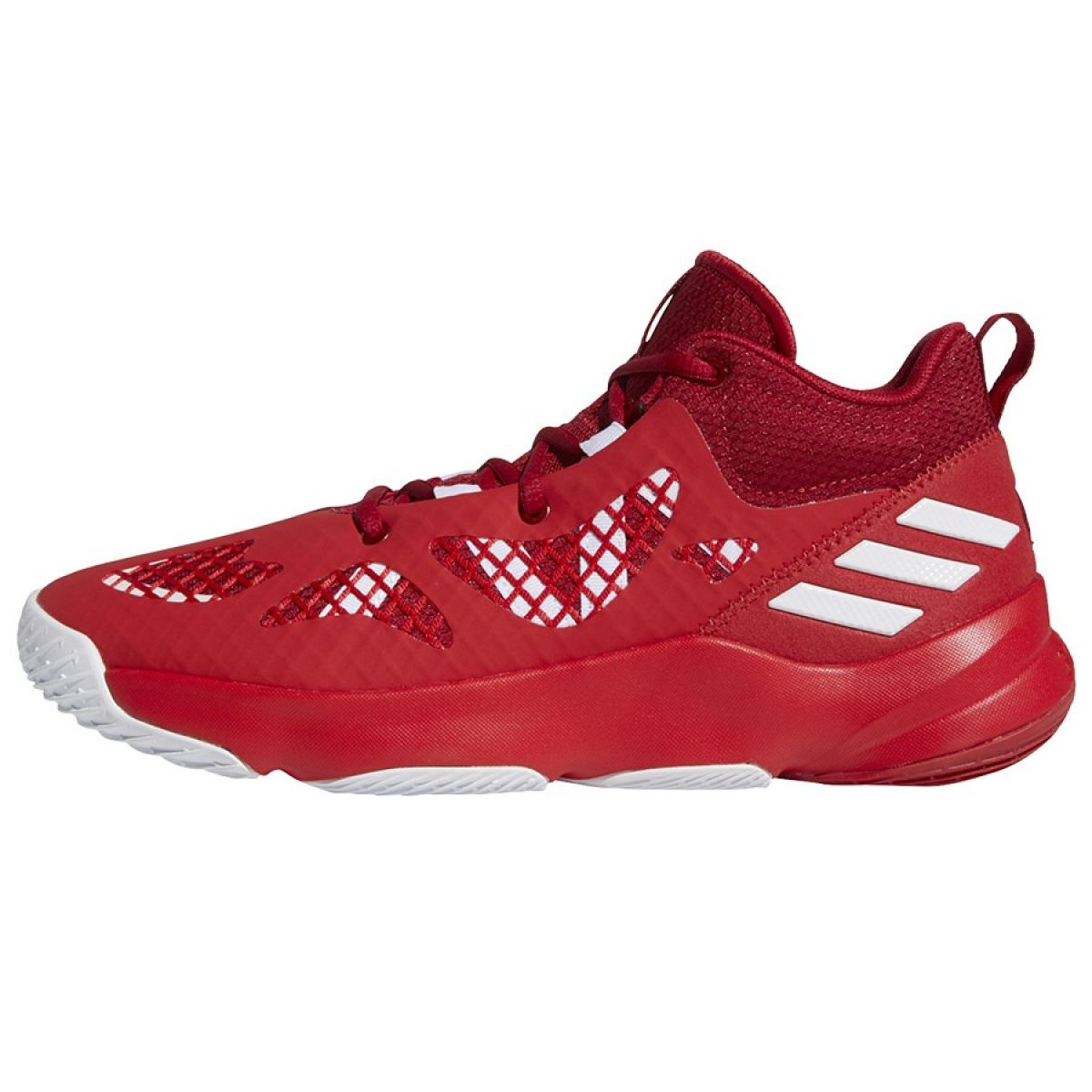 Buty do koszykówki adidas Pro N3XT 2021 M G58890 wielokolorowe czerwone