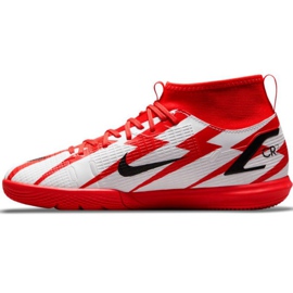 Buty piłkarskie Nike Mercurial Superfly 8 Academy CR7 Ic Jr DB2676 600 wielokolorowe białe