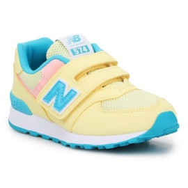 Buty New Balance Jr PV574BYS wielokolorowe żółte