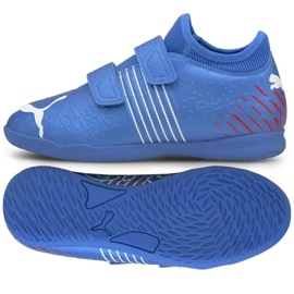 Buty piłkarskie Puma Future Z 4.2 It V Jr 106601 01 niebieskie niebieskie