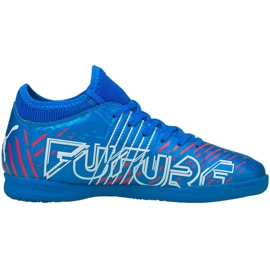 Buty piłkarskie Puma Future Z 4.2 It Jr 106510 01 niebieskie niebieskie