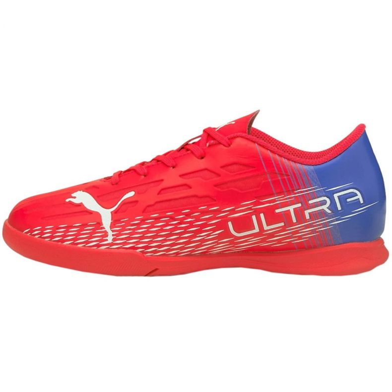 Buty piłkarskie Puma Ultra 4.3 It Jr 106542 01 czerwone czerwone