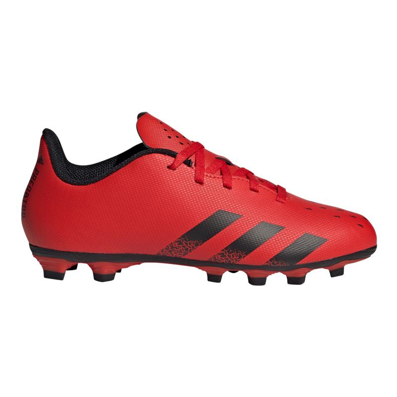 Buty piłkarskie adidas Predator Freak.4 FxG Jr FY6322 czerwone czerwone