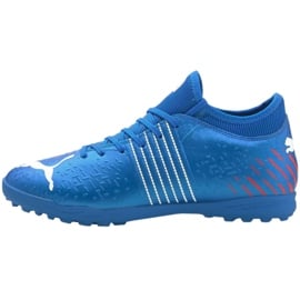 Buty piłkarskie Puma Future Z 4.2 Tt M 106496 01 niebieskie niebieskie