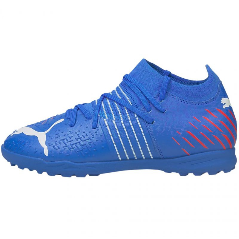Buty piłkarskie Puma Future Z 3.2 Tt Jr 106503 01 niebieskie niebieskie