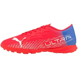 Buty piłkarskie Puma Ultra 4.3 Tt M 106536 01 czerwone pomarańcze i czerwienie