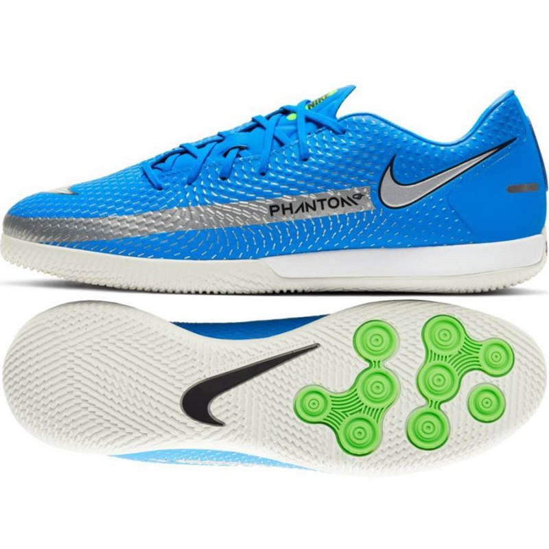 Buty piłkarskie Nike Phantom Gt Academy Ic M CK8467 400 wielokolorowe niebieskie