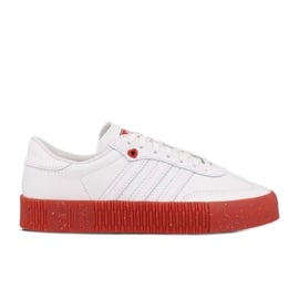Buty adidas Sambarose W FZ1831 białe czerwone