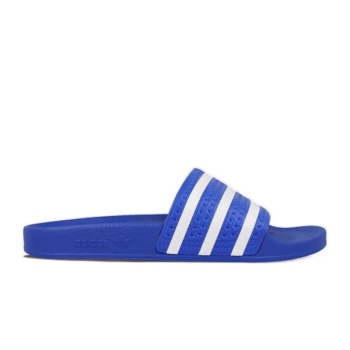 Klapki adidas Adilette Slides M FX5834 białe niebieskie