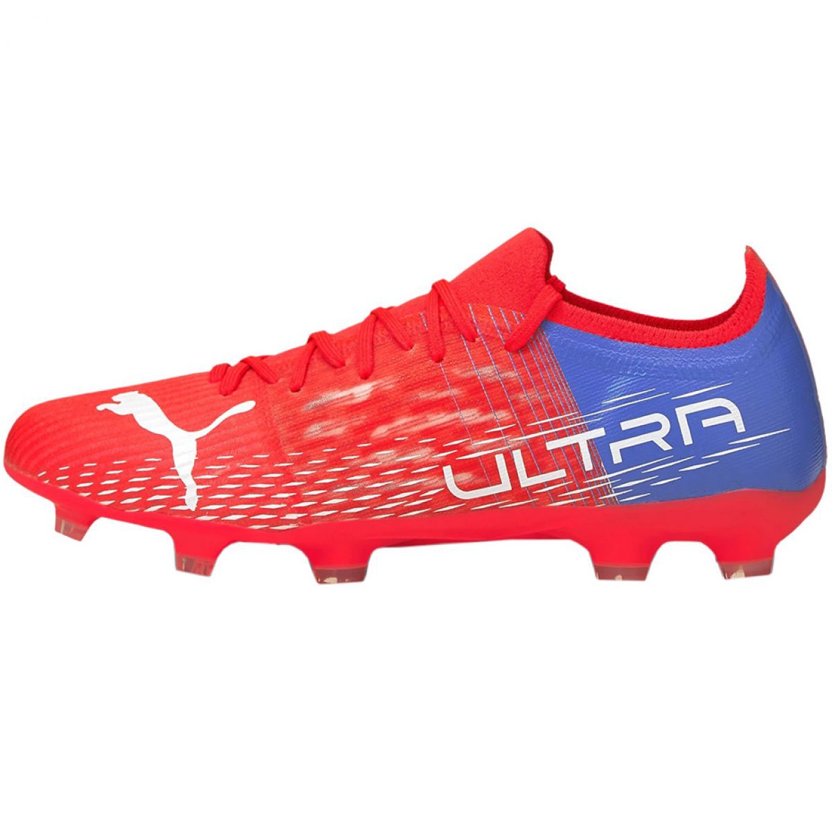 Buty piłkarskie Puma Ultra 3.3 Fg Ag M 106523 01 czerwone czerwone