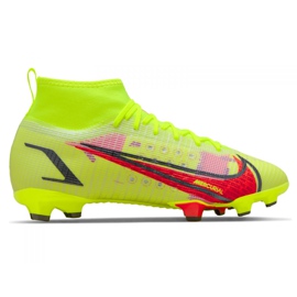 Buty piłkarskie Nike Superfly 8 Pro Fg Jr CV0804-760 zielone zielone