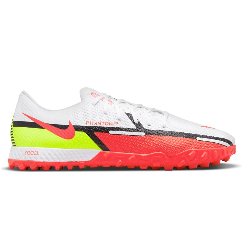 Buty piłkarskie Nike React Phantom GT2 Pro Tf M DC0768-167 wielokolorowe białe