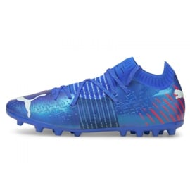 Buty piłkarskie Puma Future Z 1.2 Mg M 106481-01 niebieskie niebieskie