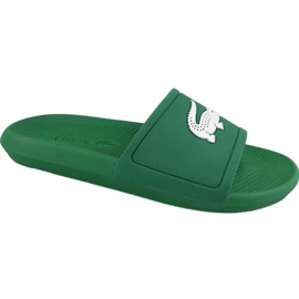 Klapki Lacoste Croco Slide 119 1 M 737CMA00181R7 zielone