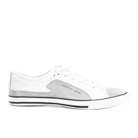 Białe tenisówki męskie Sigma