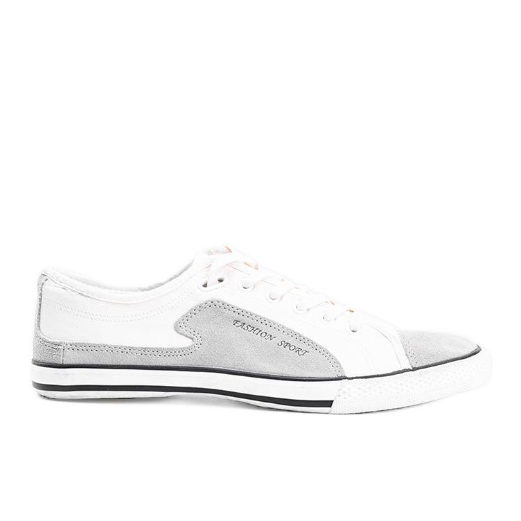 Białe tenisówki męskie Sigma